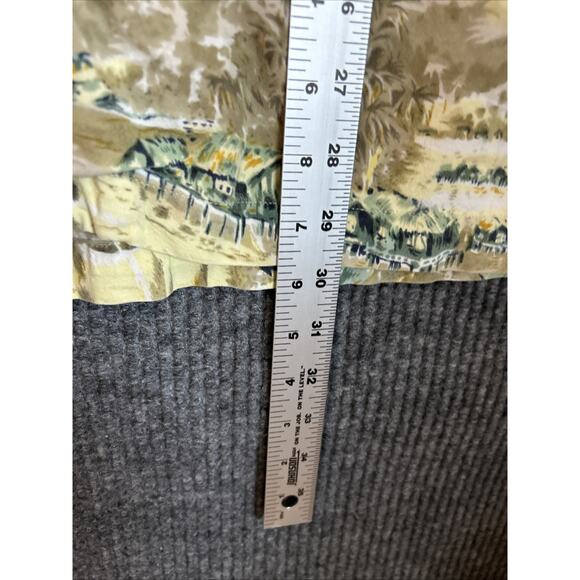 Colo Wear America Mens Hawaiian Shirt Size XL Beach Scene Short Sleeve Cotton - Picture 8 of 8